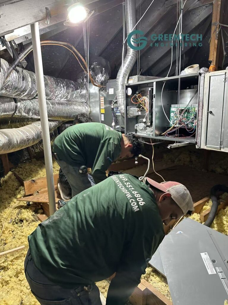 Daikin Furnace installation in SachseTX75048 06